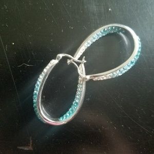 Swarovski ombre earrings